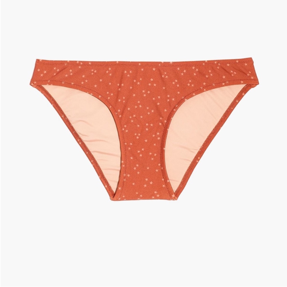 NWT Madewell Second Wave Classic Bikini Bottom‎ in Night Stars Size Small